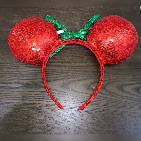 Minnie Mouse Christmas Snowflakes Headband - Picture 2 of 2